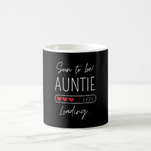 Mug Bientôt tante 2025 Chargement de la future tante