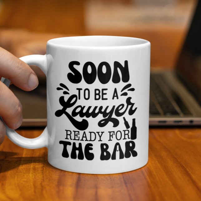Mug Bientôt Un Avocat Prêt Pour L'École De Droit Du Ba (Créateur téléchargé)