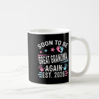 Mug Bientôt une super-mémé encore Estimé 2026 Vintage