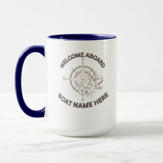 Mug Bienvenue à bord des coussins