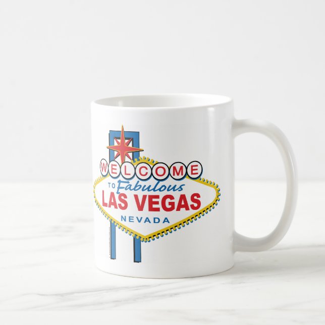 Mug Bienvenue à Las Vegas (Droite)