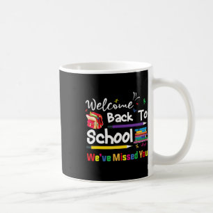 Mug Bienvenue À L'École Nous avons manqué Vous École C