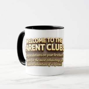 Mug Bienvenue au club des parents Félicitations tout d