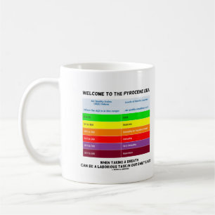 Mug Bienvenue Au Geek De L'Indice De Qualité De L'Air 