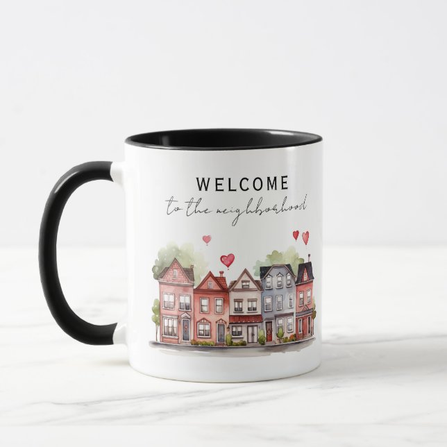 Mug Bienvenue au nouveau propriétaire du quartier (Gauche)