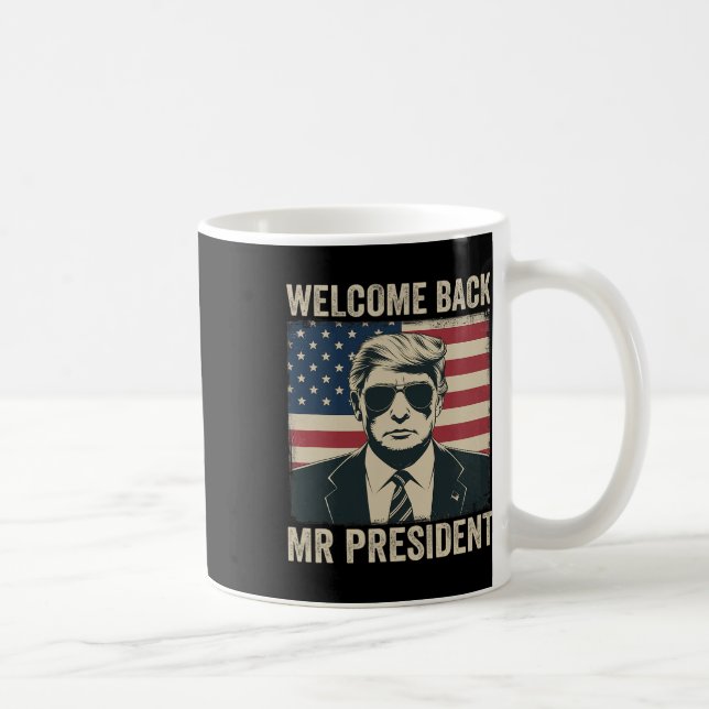 Mug Bienvenue Byck M. le président Donald Trump Victoi (Droite)