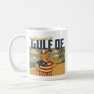 Mug bienvenue dans le golfe d'amérique