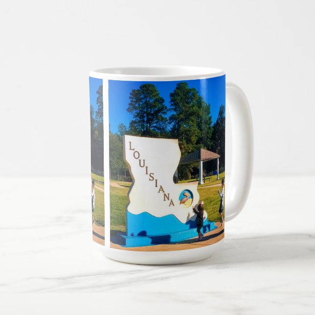 Mug Bienvenue en Louisiane (Devant droit)