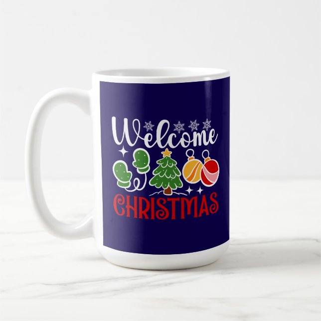 Mug Bienvenue Noël (Gauche)