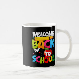 Mug Bienvenue Retour à l'école Premier jour enseignant