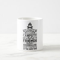 Bienvenue Sur Notre Camping Funny Camping Slogan