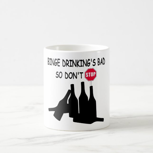 Mug Bière drôle (Centre)