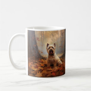 Mug Biewer Terrier à l'automne Leaves automne Inspire