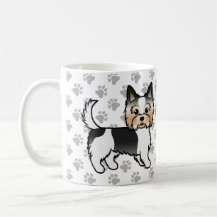 Mug Biewer Yorkshire Terrier Cartoon Chien et pattes