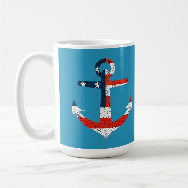 Mug Big American Flag Ancre (Gauche)