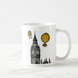 Mug Big Ben et les ballons Vintages à air chaud