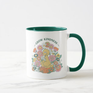 Mug Big Bird   Grow Kindness Floral Graphic