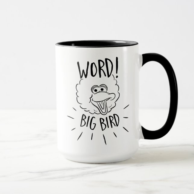 Mug Big Bird Skate Logo - Word! Big Bird (Droite)