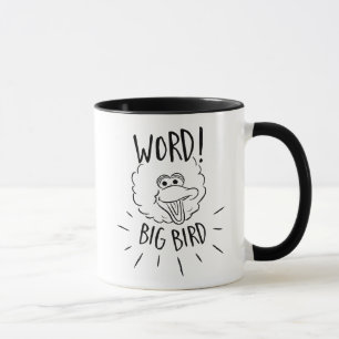 Mug Big Bird Skate Logo - Word! Big Bird