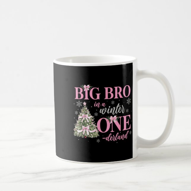 Mug Big Bro In A Winter Onederland Birthday Girl Chris (Droite)