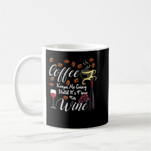 Mug Big Coffee me garde en route jusqu'à ce qu'il soit