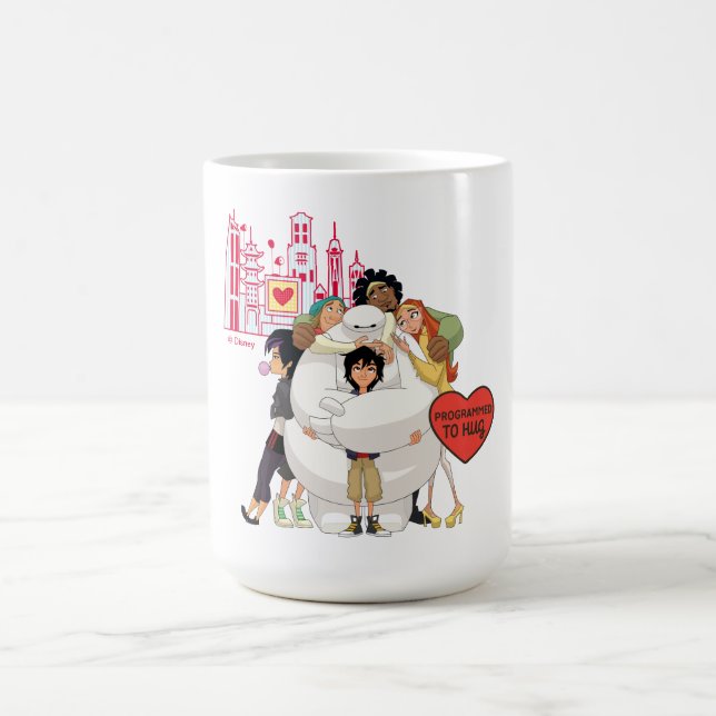 Mug Big Hero 6 | Programme to Hug Valentine (Centre)