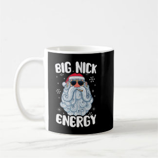 Mug Big Nick Energy Funny Père Noël de Noël