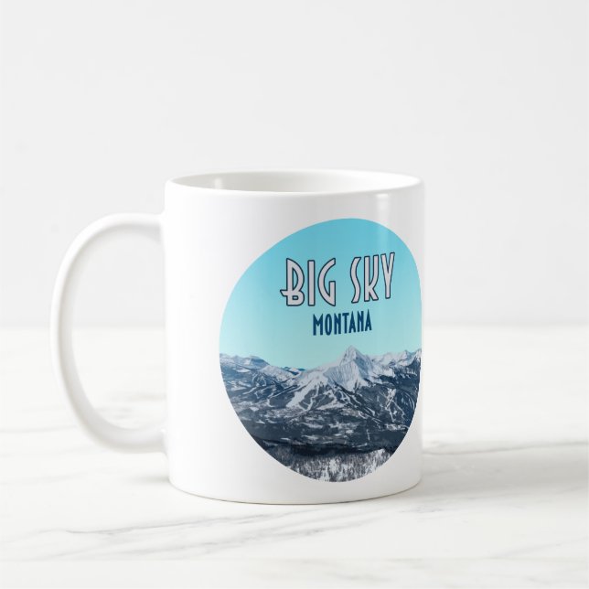 Mug Big Sky Montana Vintage (Gauche)