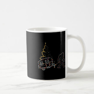 Mug Bigfoot Avec Camping Voiture Feu Noël