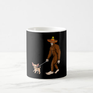 Mug Bigfoot Chihuahua Amoureux des chiens papa maman