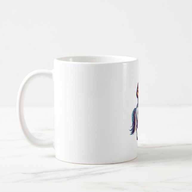 Mug Bigfoot équitation Unicorn (Gauche)