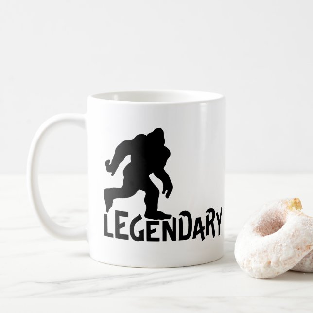 Mug Bigfoot légendaire (Avec donut)