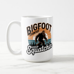 Mug Bigfoot, Parfait pour les amoureux de Sasquatch