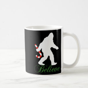 Mug Bigfoot Sasquatch Yéti Croire Canne en Bonbon Noël