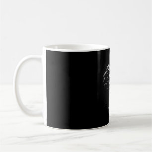 Mug Bigfoot soufflant un pissenlit vintage sasquatch h