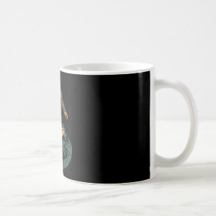 Mug Bigfoot Surfant Rétro Plage Art Cryptide Pour L'ét