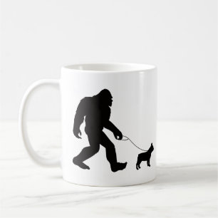 Mug Bigfoot Walking French Bulldog