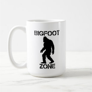 Mug Bigfoot Zone Funny Bigfoot