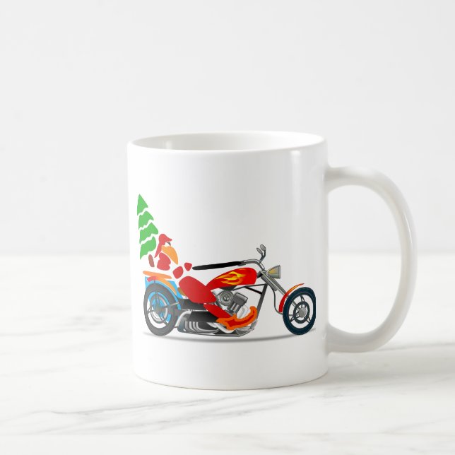 Mug Biker Père Noël (Droite)