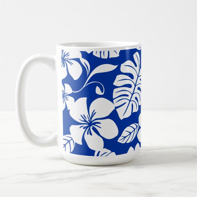 MUG BIKINI ROSE (BLEU ROYAL) (Gauche)