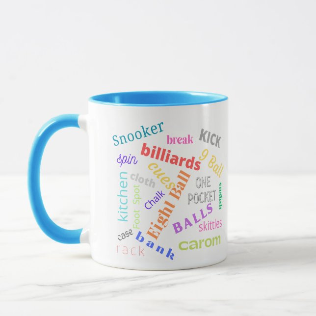 Mug Billard 2 toned mule (Gauche)