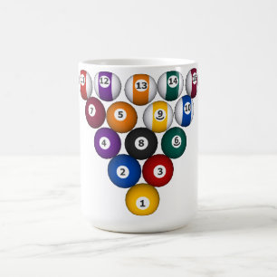 Mug Billard / Ballons de piscine : Musique personnalis