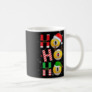 Mug Billard de Noël amusant Ho Ho Ho Xmas Correspondan