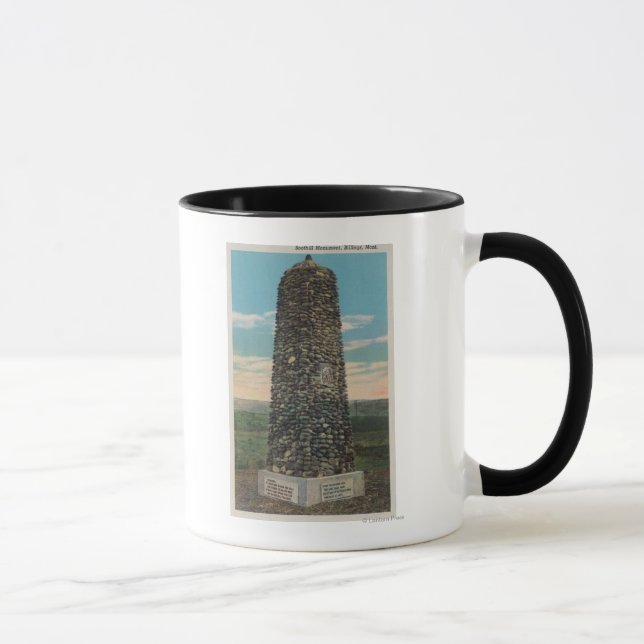 Mug Billings, MT - Vue du monument Boothill (Droite)