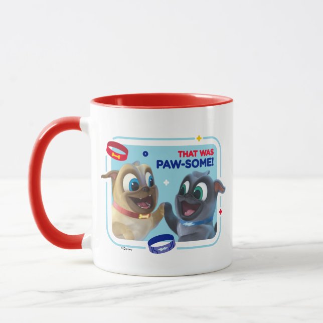 Mug Bingo et Rolly | C'était Paw-some (Gauche)