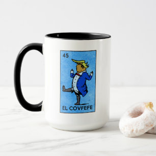 Mug Bingo-test mexicain vintage d'atout d'acte d'EL