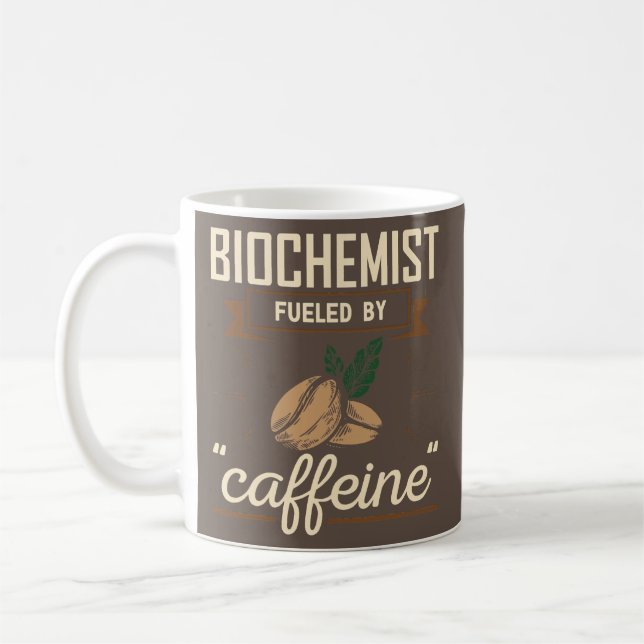 Mug Biochimie Biochimiste Alimenté Par La Biologie Du  (Gauche)