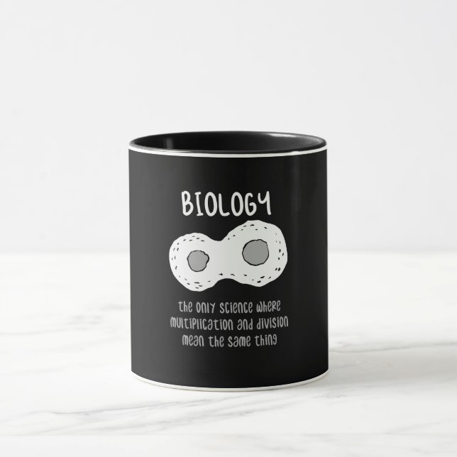 Mug Biologie - Biologie Le seul cadeau scientifique (Centre)