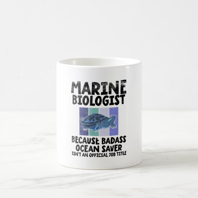 Mug Biologiste marin Biologie marine (Centre)