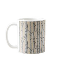 Birch Dans Les Bois À L'Extérieur